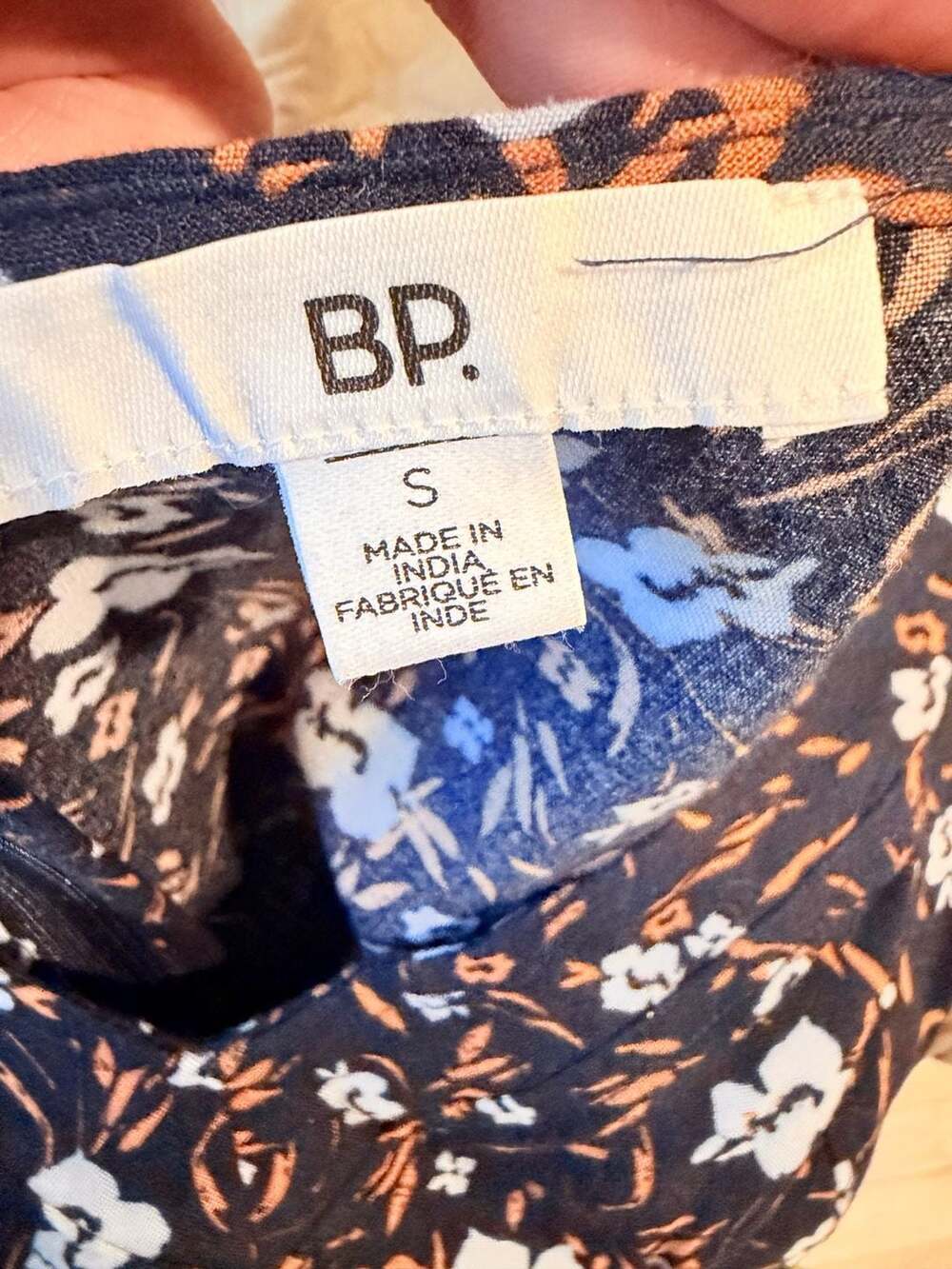 BP. Floral Print Spaghetti Strap Romper Size S - Picture 6 of 7